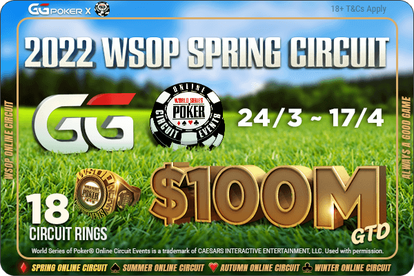 GG WSOP Spring Circuit 2022